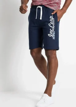 Herren bonprix Sweat|Hosen|Sweat-Bermuda aus reiner Baumwolle