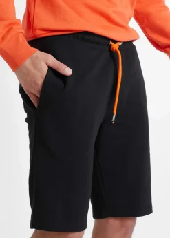 Hot Sweat-Bermuda aus reiner Baumwolle Herren Shorts|Sportbekleidung