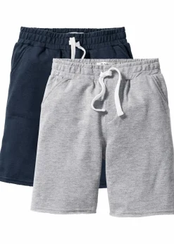 New Sweat-Bermuda aus weichem Baumwol-Mix (2er Pack) Kinder Jungen 9-16 Jahre·Mehrfachpacks|Jungen 9-16 Jahre·Shorts
