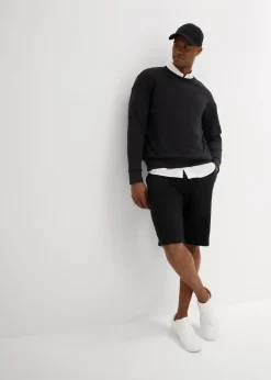 Outlet Sweat-Bermuda (2er Pack) Herren Große Größen|Shorts