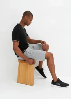 Herren bonprix Sweat|Hosen|Sweat-Bermuda mit praktischen Reißverschlusstaschen
