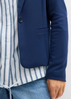Hot Sweatblazer mit fließender Viskose Damen Sweat|Blazer