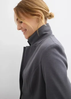 Best Sweatblazer mit fließender Viskose Damen Bekleidung·Basics|Bekleidung·Blusen & Tuniken