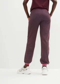 Online Sweathose aus Baumwoll-Mix, 2er Pack Damen Hosen|Sweat