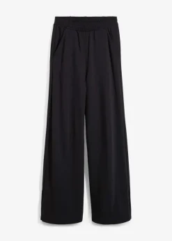 Damen bonprix Bekleidung·Blusen & Tuniken|Bekleidung·Kleider|Sweathose aus Baumwoll-Mix
