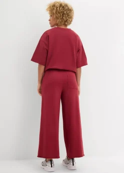 Online Sweathose aus Bio-Baumwolle, 7/8 Länge Damen Hosen|Sweat