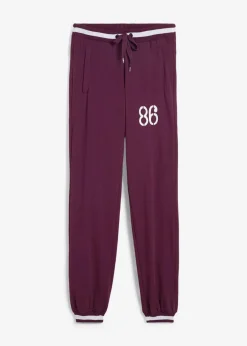 Best Sweathose aus elastischem Baumwoll-Mix Damen Hosen|Sweat