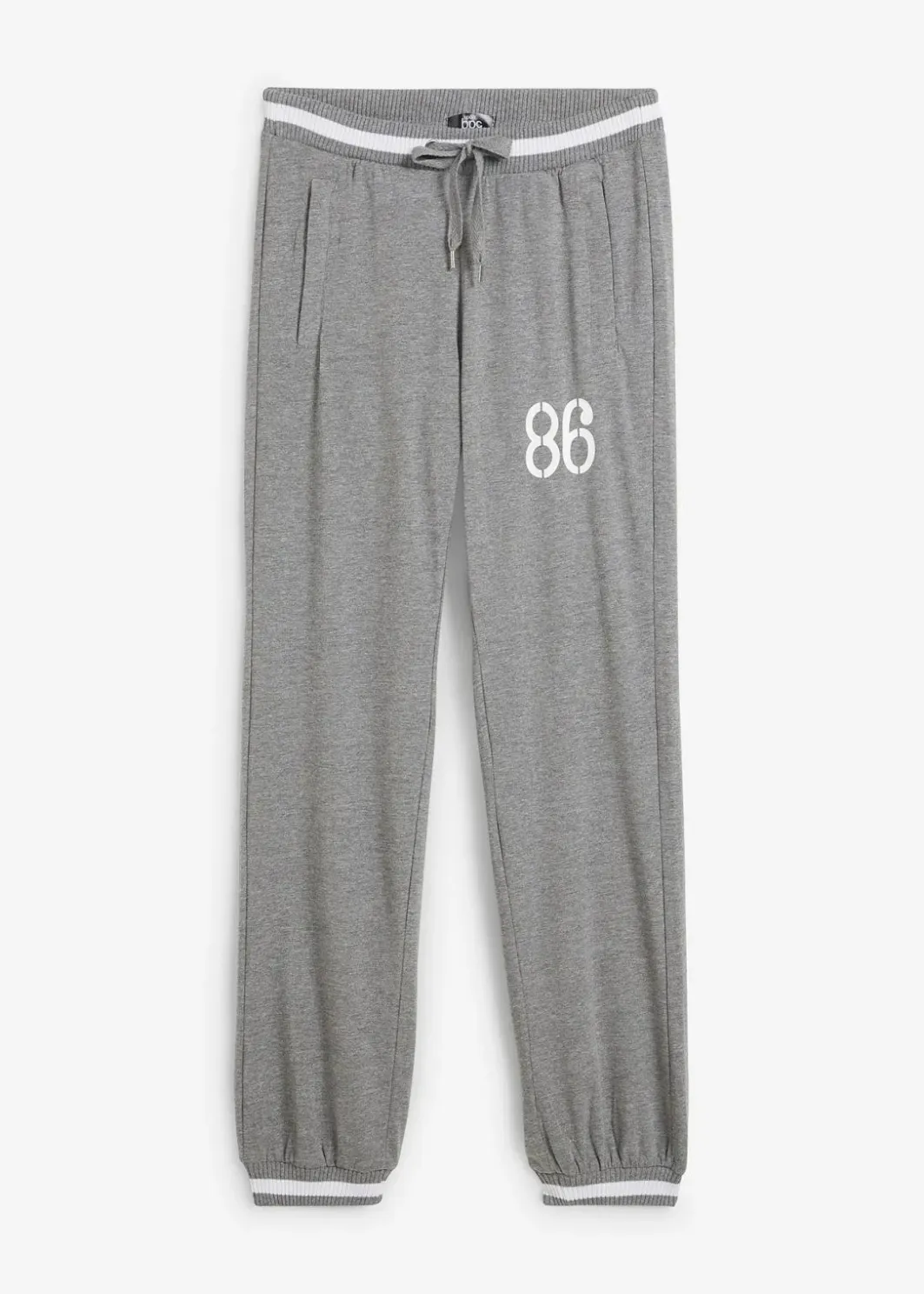 Damen bonprix Hosen|Sweat|Sweathose aus elastischem Baumwoll-Mix