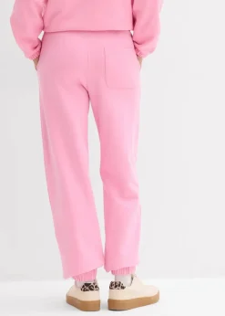 Hot Sweathose aus reiner Baumwolle Damen Hosen|Sweat