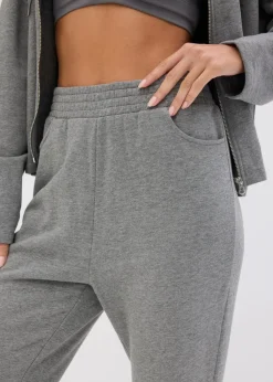 Online Sweathose aus reiner Bio-Baumwolle Damen Hosen|Sweat
