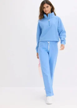 Damen bonprix Bekleidung·Röcke|Bekleidung·Blusen & Tuniken|Sweathose aus reiner schwerer Baumwolle (2er-Pack )