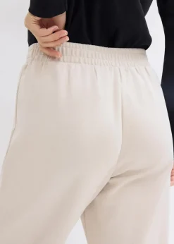 Online Sweathose aus softem Viskose-Mix Damen Hosen|Sweat