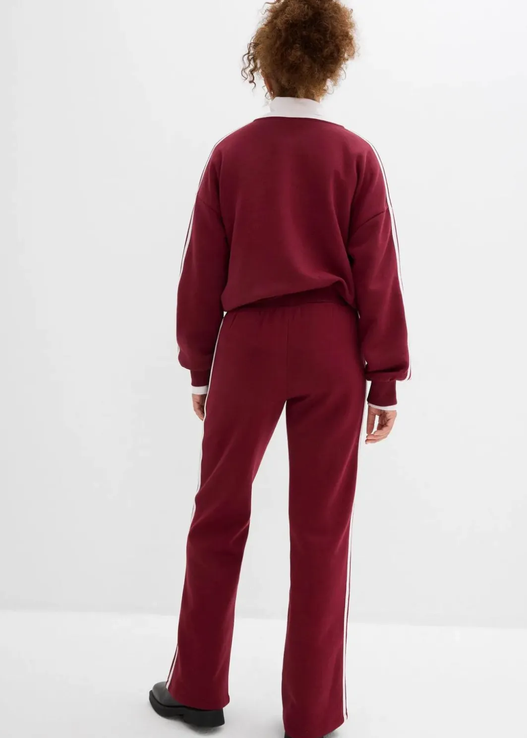 Damen bonprix Bekleidung·Blusen & Tuniken|Bekleidung·Kleider|Sweathose aus weichem Baumwoll-Mix