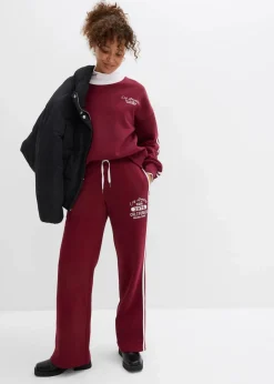 Damen bonprix Bekleidung·Blusen & Tuniken|Bekleidung·Kleider|Sweathose aus weichem Baumwoll-Mix