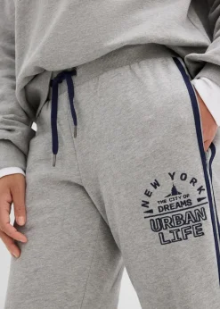 Online Sweathose aus weichem Baumwoll-Mix Damen Hosen|Sweat