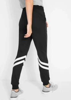 Damen bonprix Bekleidung·Blusen & Tuniken|Bekleidung·Kleider|Sweathose mit Streifen