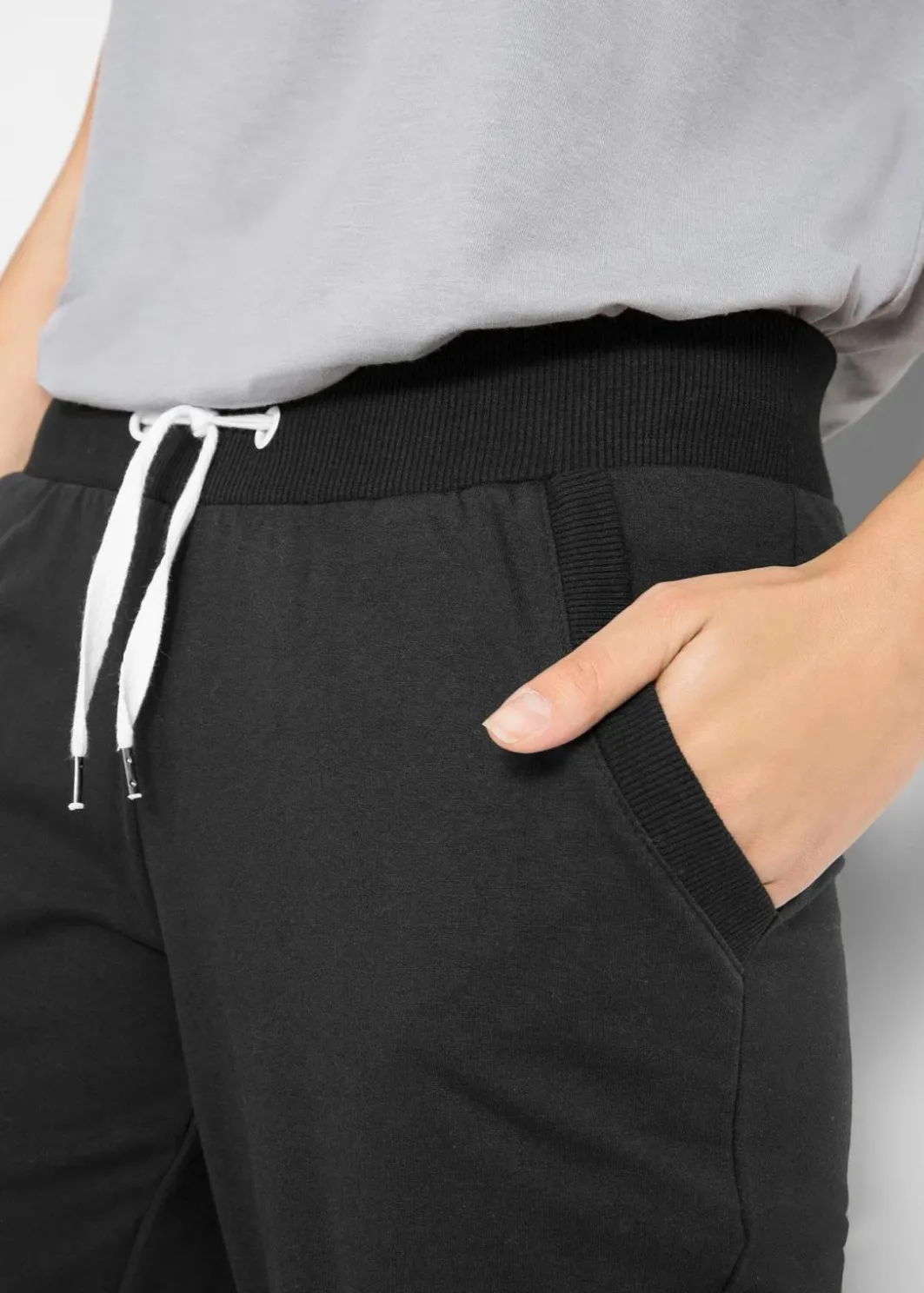 Damen bonprix Bekleidung·Blusen & Tuniken|Bekleidung·Kleider|Sweathose mit Streifen