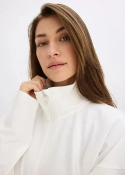 Outlet Sweatjacke aus bequemen Punto di Roma Damen Bekleidung·Blusen & Tuniken|Sweat