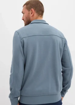 Discount Sweatjacke aus Materialmix Herren Große Größen|Outdoorbekleidung