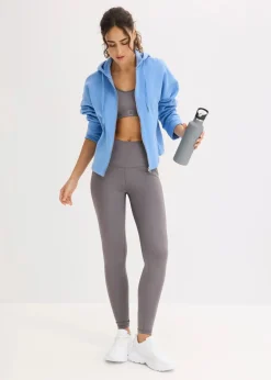 Damen bonprix Bekleidung·Röcke|Bekleidung·Blusen & Tuniken|Sweatjacke aus reiner Bio-Baumwolle