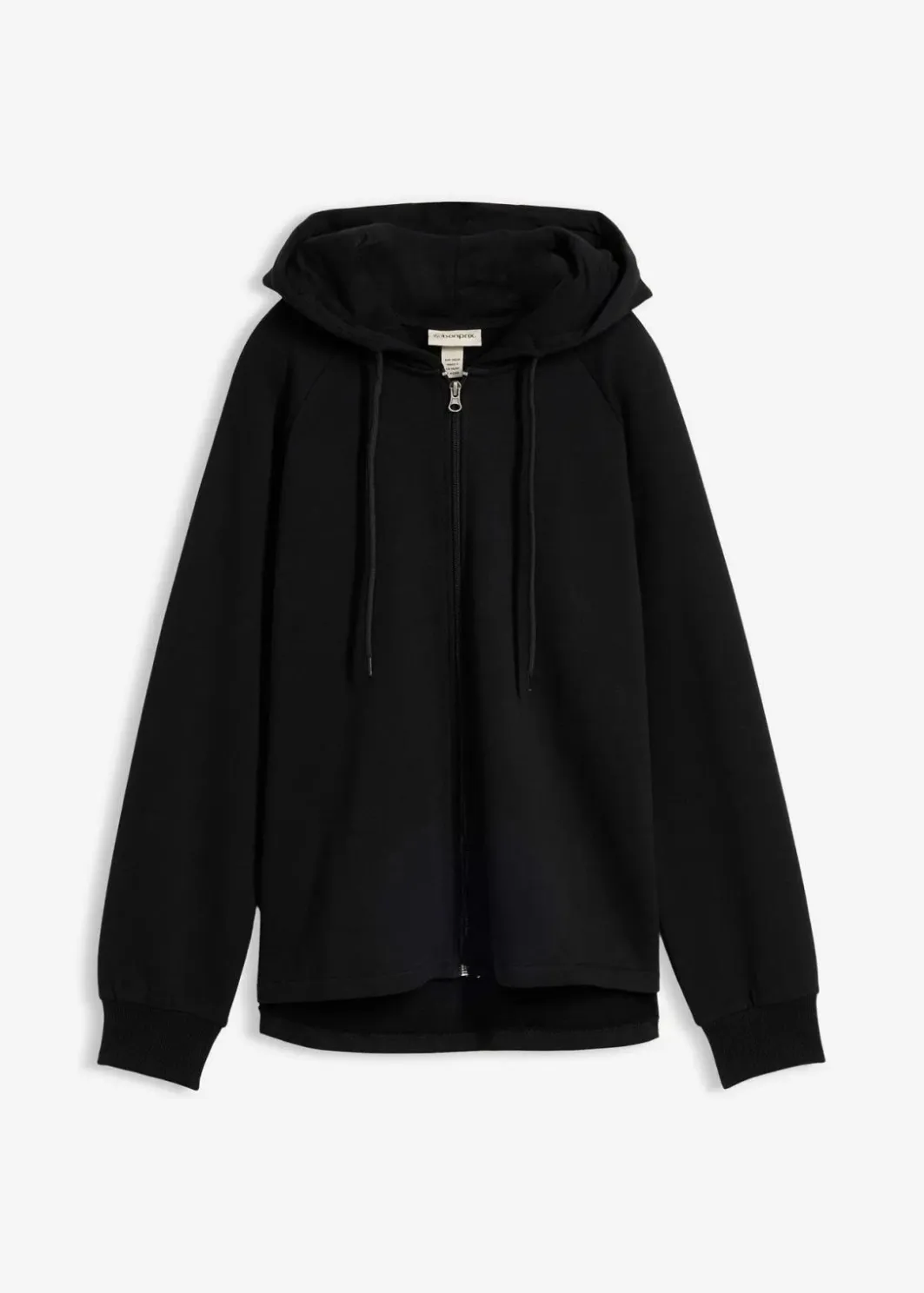 Damen bonprix Bekleidung·Röcke|Bekleidung·Blusen & Tuniken|Sweatjacke aus reiner Bio-Baumwolle