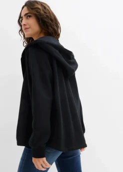 Damen bonprix Bekleidung·Röcke|Bekleidung·Blusen & Tuniken|Sweatjacke aus reiner Bio-Baumwolle