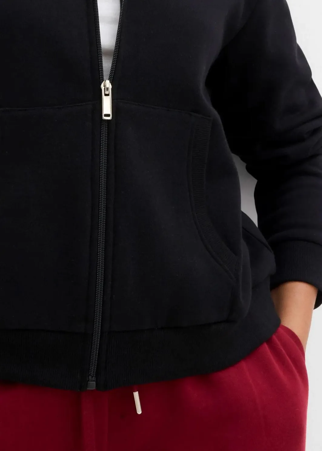 Discount Sweatjacke aus reiner Bio-Baumwolle Damen Nachhaltigere Materialien|Sweat