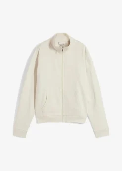 New Sweatjacke aus reiner Bio-Baumwolle Damen Bekleidung·Röcke|Bekleidung·Blusen & Tuniken