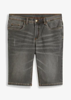 Best Sweat-Jeans-Bermuda m. Komfortschnitt, Regular Fit Herren Jeans|Shorts