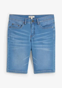 Herren bonprix Jeans|Shorts|Sweat-Jeans-Bermuda m. Komfortschnitt, Regular Fit