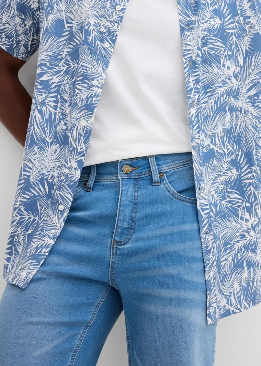 Herren bonprix Jeans|Shorts|Sweat-Jeans-Bermuda m. Komfortschnitt, Regular Fit