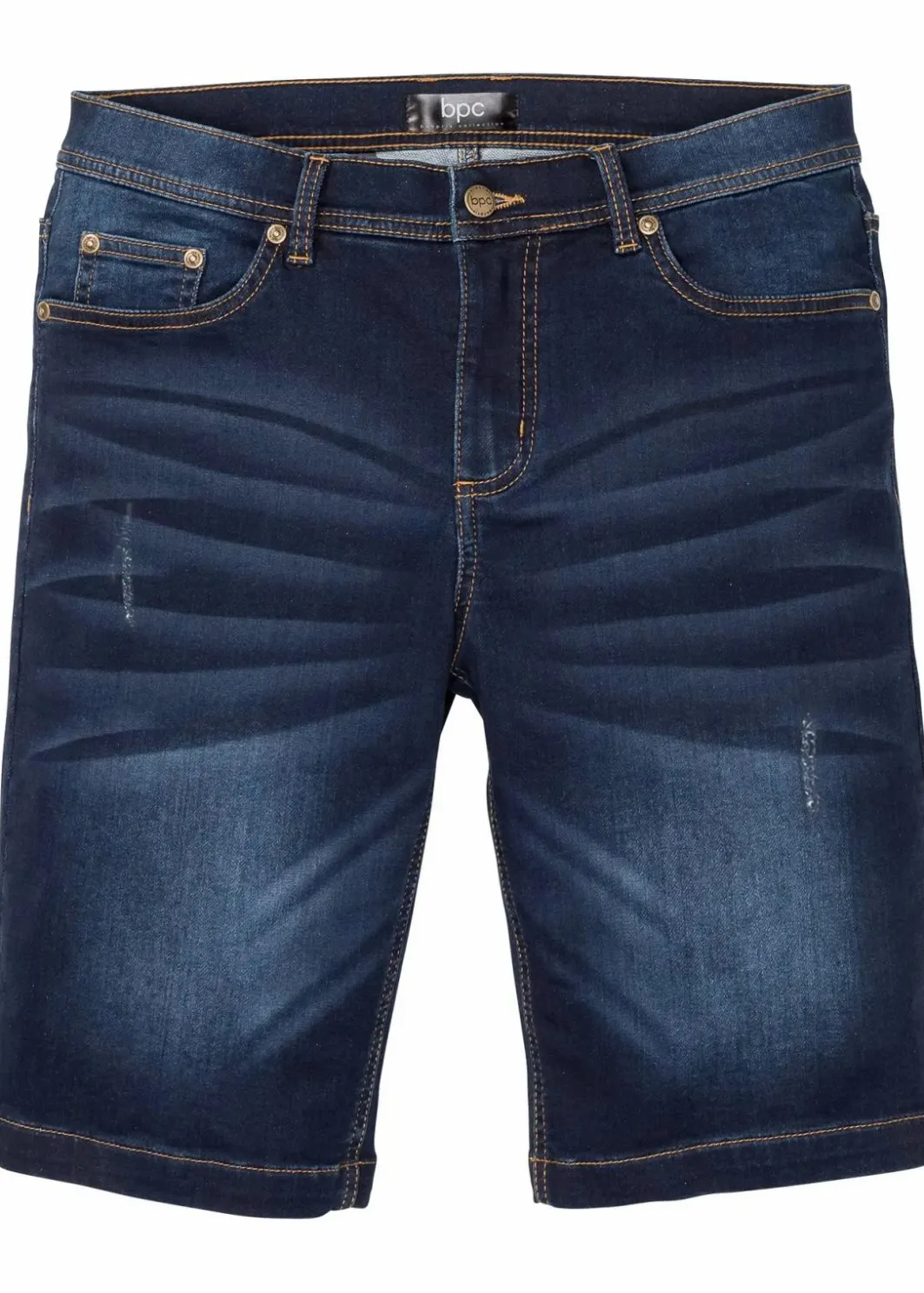 Herren bonprix Große Größen|Shorts|Sweat-Jeans-Bermuda m. Komfortschnitt, Regular Fit