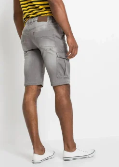 Discount Sweatjeans-Bermuda, Regular Fit Herren Große Größen|Shorts