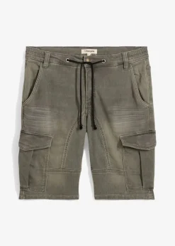 Herren bonprix Jeans|Sweat|Sweatjeans-Bermuda, Regular Fit