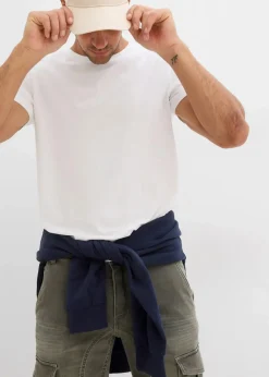 Herren bonprix Jeans|Sweat|Sweatjeans-Bermuda, Regular Fit