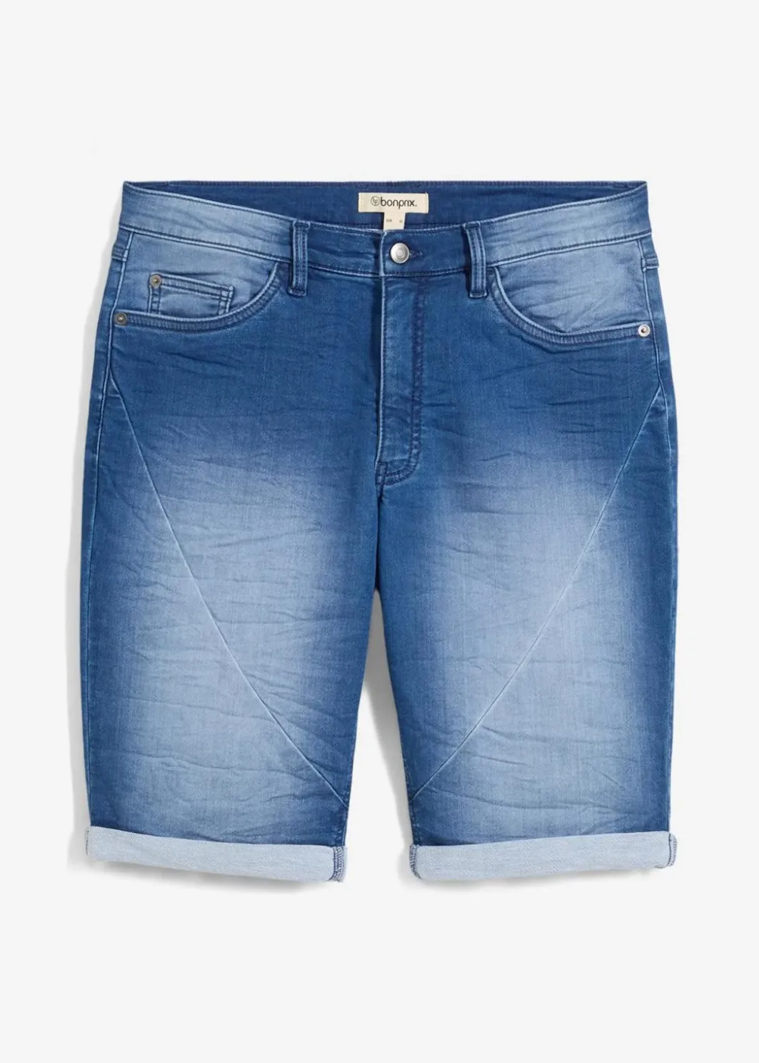 Herren bonprix Jeans|Shorts|Sweat-Jeans-Bermuda, Relaxed Fit
