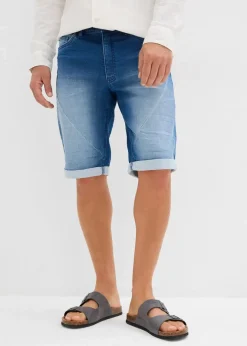Herren bonprix Jeans|Shorts|Sweat-Jeans-Bermuda, Relaxed Fit