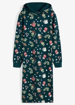 Outlet Sweatkleid aus Baumwoll-Mix Damen Bekleidung·Blusen & Tuniken|Bekleidung·Pullover & Strickjacken