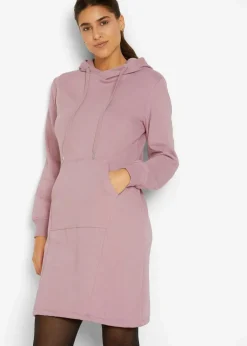 Damen bonprix Bekleidung·Blusen & Tuniken|Bekleidung·Pullover & Strickjacken|Sweatkleid aus Baumwoll-Mix