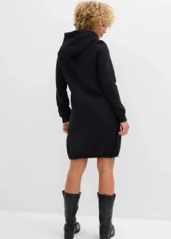 Damen bonprix Kleider|Sweat|Sweatkleid aus Baumwoll-Mix