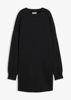 Damen bonprix Sweat|Kleider|Sweatkleid aus reiner Baumwolle