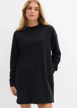 Damen bonprix Sweat|Kleider|Sweatkleid aus reiner Baumwolle