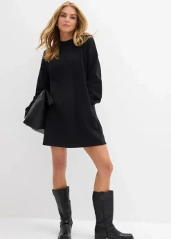 Damen bonprix Sweat|Kleider|Sweatkleid aus reiner Baumwolle