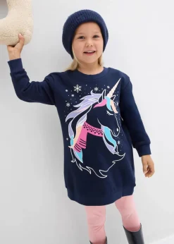 New Sweatkleid aus reiner Baumwolle Kinder Mädchen 2-8 Jahre·Kleider & Röcke|Mädchen 2-8 Jahre·Nachhaltigere Materialien