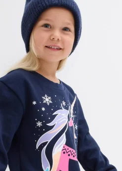 New Sweatkleid aus reiner Baumwolle Kinder Mädchen 2-8 Jahre·Kleider & Röcke|Mädchen 2-8 Jahre·Nachhaltigere Materialien