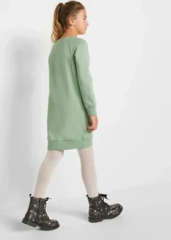 Kinder bonprix Mädchen 9-16 Jahre·Kleider & Jumpsuits|Mädchen 2-8 Jahre·Nachhaltigere Materialien|Sweatkleid aus reiner Bio-Baumwolle