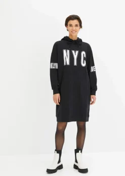 Outlet Sweatkleid aus reiner Bio-Baumwolle Damen Bekleidung·Blusen & Tuniken|Nachhaltigere Materialien