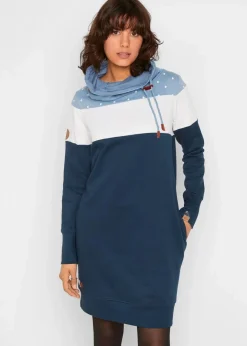 Damen bonprix Bekleidung·Blusen & Tuniken|Sweat|Sweatkleid aus reiner Bio-Baumwolle