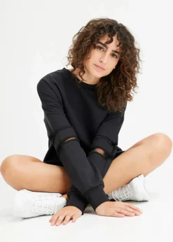Damen bonprix Bekleidung·Blusen & Tuniken|Sweat|Sweatkleid aus reiner Bio-Baumwolle