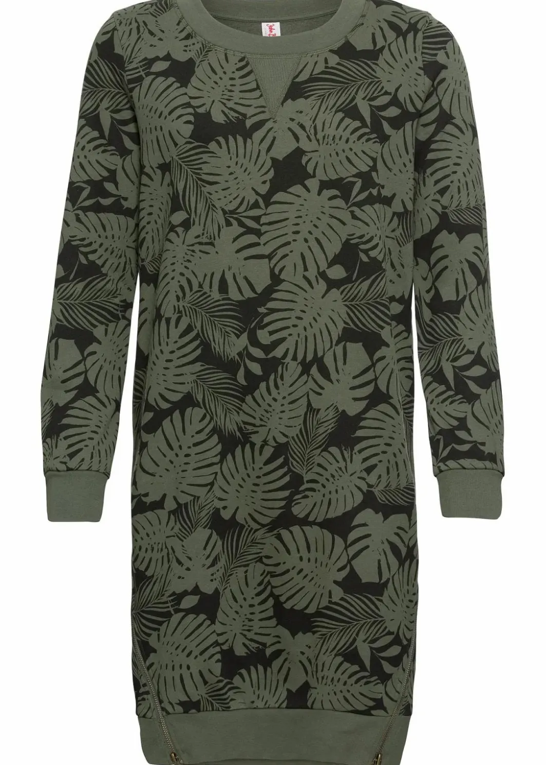 Damen bonprix Bekleidung·Blusen & Tuniken|Bekleidung·Pullover & Strickjacken|Sweatkleid, bedruckt